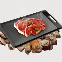 Parrilla Portátil para Exteriores con Asa Placa de Hierro Mini para Barbacoa Camping Senderismo y Viajes Material de Hierro - details 1