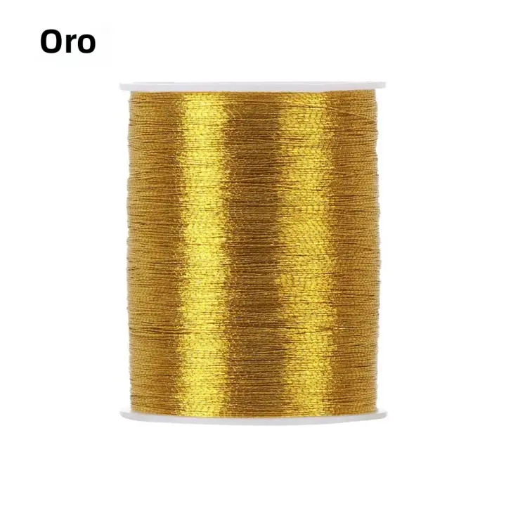 Hilo De Bordado De Alta Calidad Para Manualidades DIY Oro Y Plata Hilo De Cruz Para Máquina De Costura Y Suturas Artísticas Accesorios De Costura - 1