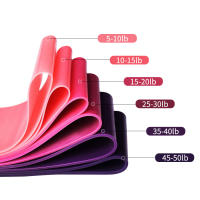 6 Pcs Banda De Resistencia Para Crossfit Ejercicio De Fitness Elasticidad Mínima En Casa Gimnasio Yoga Equipo De Fortalecimiento Muscular - details 4
