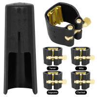Ligadura Y Tapa De Boquilla De Saxofón Para Clarinete En Cuero Adecuado Para Alto Soprano Y Tenor Partes De Boquilla De Saxofón - details 0