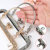Marco De Bolso Kiss Clasp Lock Metal Para DIY Y Fabricación De Bolsos 18CM/20CM Accesorio De Banda Alta Para Manualidades - details 12