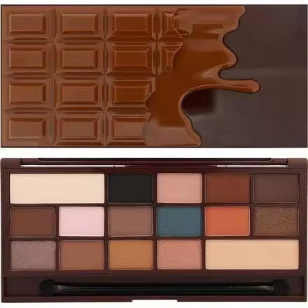 REVOLUTION I heart chocolate SALTED CARAMEL paleta 16 sombras - 1