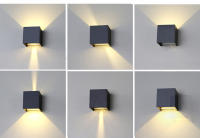 Lámpara De Pared LED 6W/12W Impermeable IP65 Para Exterior Iluminación De Jardín Y Porche Decorativa Para Dormitorio Material De Aluminio - details 2