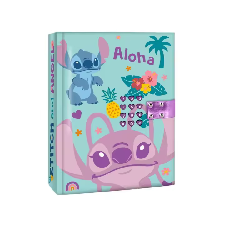 KIDS LICENSING Diario secreto codigo Stitch Disney - 1
