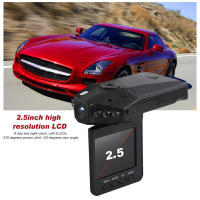 Cámara De Coche Profesional Universal 2.5 Pulgadas HD 1080P Con Visión Nocturna Infra Roja Grabadora De Video Dash Cam Rotación Loop - details 1