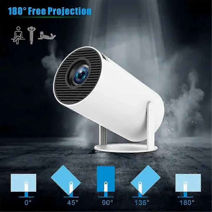 HY300 PRO Proyector 4K Android 11 Dual Wifi6 Allwinner H713 BT5.0 1280x720 Home Cine Al Aire Libre Proj - 1