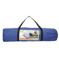 Aktive - Tienda de campaña, color gris plateado, 205x205x130 cm, protección UV50, incluye 8 piquetas, 4 cuerdas, ideal para 4 personas, incluye funda de transporte, tienda camping - details 3