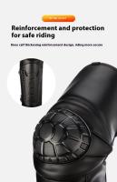 Protector De Rodilla Para Motocicleta Invierno Antigolpes Térmico Para Hombres Equipamiento De Ciclismo Resistente Al Viento Multiple Estilos - details 18