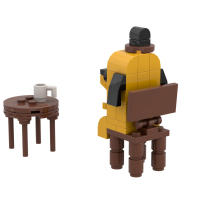 Bloques De Construcción Para Perros Lindo Perro Calmo Juguete De Peluche Coleccionable Personaje De Cómic Regalo De Cumpleaños Para Niños Y Niñas - details 4