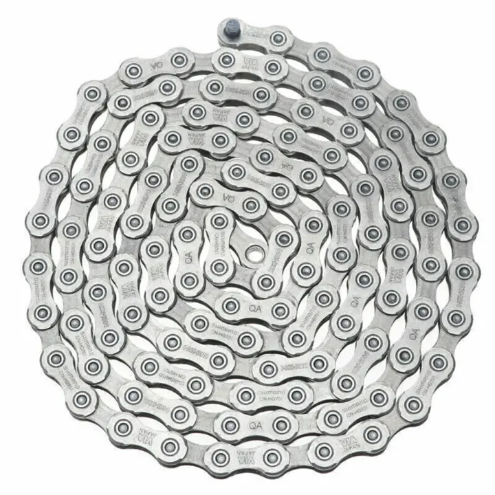 Cadena De Bicicleta SHIMANO 11 Velocidades SIL-TEC CN-HC701 Ultegra Deore XT Para MTB Y Carretera E-Bike 116 Enlaces 11V - 1