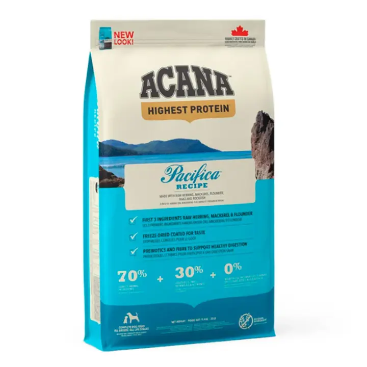 Acana Pacifica con Pescado Fresco para Perros - Alimento Seco con Proteínas Ricas y Carbohidratos Limitados - 1