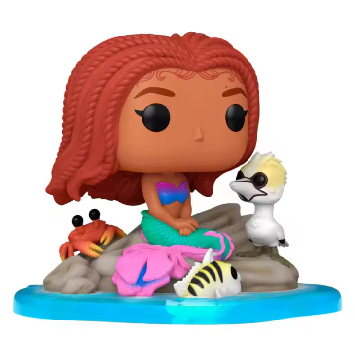Figura POP Deluxe Disney La Sirenita Ariel & Friends - 1