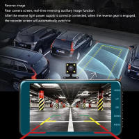 Cámara De Coche 1080P Con Pantalla Táctil Y Cámara Trasera Para Vehículo Visión Nocturna Grabadora De Video DVR Dual Para Carro - details 7