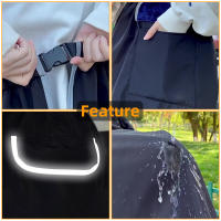 Cubierta De Pierna Para Motocicleta Y Scooters Impermeable Y Antigolpes Funda Caliente Invierno Para Coche Alfombra Calefactora De Rodilla - details 2