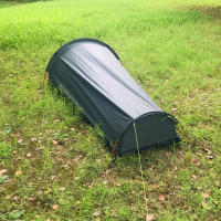 Carpa De Camping Para Un Solo Usuaria Carpa De Montaña Rusa Ligera Con Saco De Dormir Carpa De Un Habitáculo De Viaje - details 5