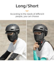Máscara Completa ROCKBROS Para Bicicleta Protección Solar Y UV Transpirable Para Verano Con Agujero Para Gafas Material De Seda Hielo - details 4