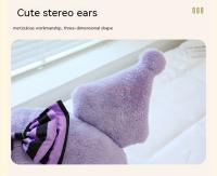 Cojín De Peluche Sanrio Oversize Kuromi Melody Para Sofá Regalo Kawaii Para Novia En El Día De San Valentín Cumpleaños Decoración De Habitación - details 14