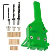 Juego De Agujeros En Bolsillo De Madera Toorise Guía De Perforación Para Carpintero Y Madera Localizador De Agujeros De Taladro - details 2