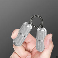 Dispositivo De Fuerza De Agarre De Aleación De Aluminio 1pc Para Mujeres Y Oficina Entrenamiento De Fuerza De Manos Y Muñecas - details 2