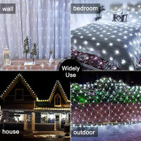 Luces Solares De Red 1pc Jardín Pared Techo 8 Modos Control Remoto Auto Encendido/Apagado Exterior Luces Twinkle Para Patio - details 4