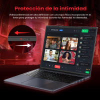 VANWIN Portátil de 16 pulgadas con 16 GB de RAM 512 GB SSD, Procesador Intel Core i5-8210Y (Hasta 3,6 GHz),WIFI5,BT 5,0, USB-A 3,0*3,HDMI,pantalla FHD 1920x1200 with teclado en Español - details 3
