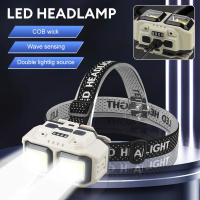 Linterna Frontal Recargable 1000 Lumen LED Con Luz Blanca Roja Impermeable Para Camping Pesca Y Actividades Al Aire Libre - details 0