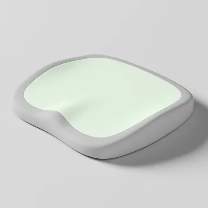 Cojín para silla de oficina, asiento de coche para comedor, mesa de cocina, escritorio, mecedoras, cómodo y alivia la presión (verde) - 1