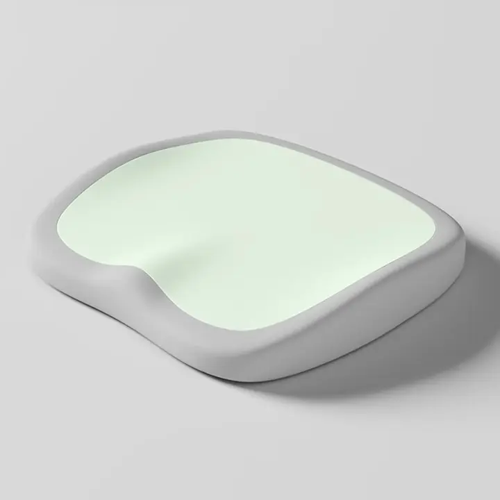 Cojín para silla de oficina, asiento de coche para comedor, mesa de cocina, escritorio, mecedoras, cómodo y alivia la presión (verde) - 1