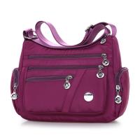 Bolso Bandolera Para Mujer Impermeable Casual De Nylon Ligero Bolsa De Mano Mensajera Estilo Casual Tote - details 5