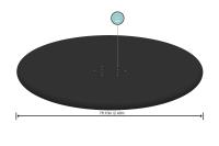 Cobertor Solar Lona Superior BESTWAY para Piscina Desmontable de varias medidas y modelos: rectangular, ovalado y circular de fácil instalación sobre el borde de la piscina. La lona evita que el agua se ensucie y lo calienta, en cierta medida. - details 7