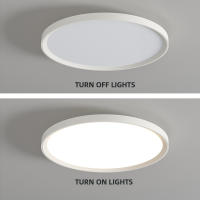 Lámpara De Techo Moderna LED Para Pasillo Baño Dormitorio Material ABS Y Acero Iluminación Diaria Fuente De Luz LED 220V - details 3