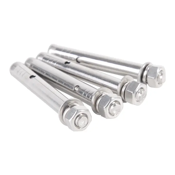 Tornillos De Expansión De Acero Inoxidable 304 Para Concreto Anclajes Y Ganchos Tamaño M6 M8 M10 M12 M14 M16 Herramientas De Metal Para Fabricación De Maquinaria - 1