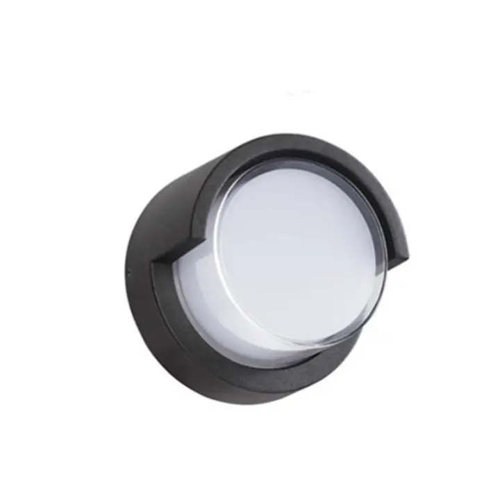 Luz De Pared Exterior LED Impermeable Para Jardín Villa Y Pasillo Moderna Fuente De Luz LED Incluida Instalación Self-Contained - 1