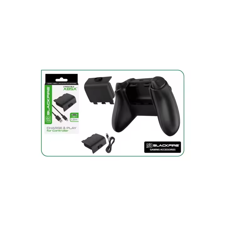 Controller Battery Pack + Cable Blackfire Xbsx - 1