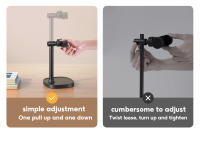 Soporte De Teléfono Móvil MoZhao Con Succión Magnética Para Escritorio Ajuste De Elevación Magsafe Compatible Con iPhone 12/13/14 Promax TikTOK Universal - details 10