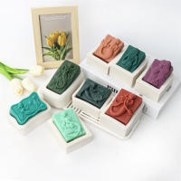 Molde De Hueso De Mermelada De Silicona 3D Para Bricolaje Y Decoración Del Hogar Molde De Cuché Geométrico Para Hacer Candles Y Chocolate - details 0