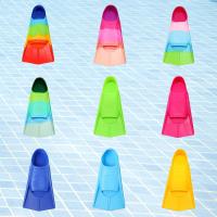 Aletas de silicona para hombres y mujeres, estilo libre, braza, aletas cortas de silicona para adultos y niños, aletas de entrenamiento de buceo ligero y natación. - details 17