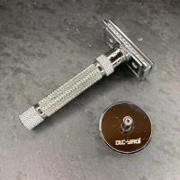Ajustable Yaqi El Corte Final Cepillo De Acero Inoxidable Para Hombres Afeitadora De Seguridad En Color Cromo - details 49