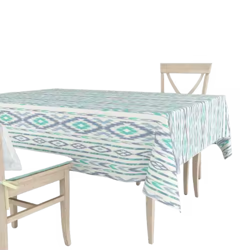 Lafabricadelastelas-Mantel  lenguas mallorquinas de loneta de algodón estampado. Mallorca, Menorca, Islas Baleares. lavable, decoración hogar cocina, salón, comedor - 1