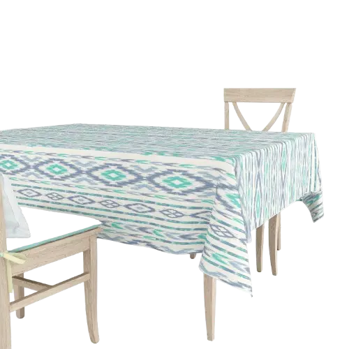 Lafabricadelastelas-Mantel  lenguas mallorquinas de loneta de algodón estampado. Mallorca, Menorca, Islas Baleares. lavable, decoración hogar cocina, salón, comedor - 1
