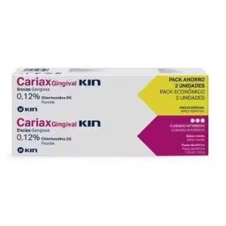 Cariax Gingival Encias Pack Pasta Dental 125Ml 2Ud - 1