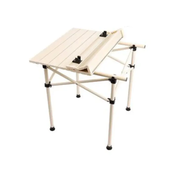 Mesa Plegable Multiuso para Jardín, Picnic, Camping, Pesca y Playa - Fácil de Transportar y Almacenar - Incluye Bolsa de Almacenamiento. - 1