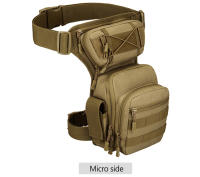 Bolsa De Pierna Para Hombres Mochila De Cintura Deportiva Multifuncional Para Senderismo Pesca Motocicleta Camping Viajes - details 6