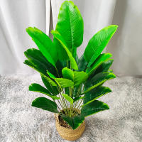 Planta Artificial De Banano Verde Grande 86-120cm Decoración Para Interior Y Exterior Ideal Para Bodas Y Jardines - details 2