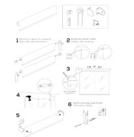 ECOMMERC3  Estor Enrollable Screen a Medida, Varios Tamaños - Estor Enrollable Fácil Instalación a Pared o Techo Tamaño Tela Versatilidad y Elegancia - Estor Enrollable Screen Fácil Instalación a Pared o Techo - details 2