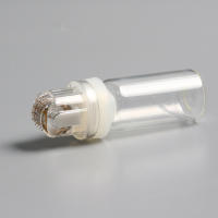 Aplicador De Serum De Acero De Titanio Hydra Needle 64 Herramienta De Rodillo Facial Para Cuidado De La Piel Dorado - details 2