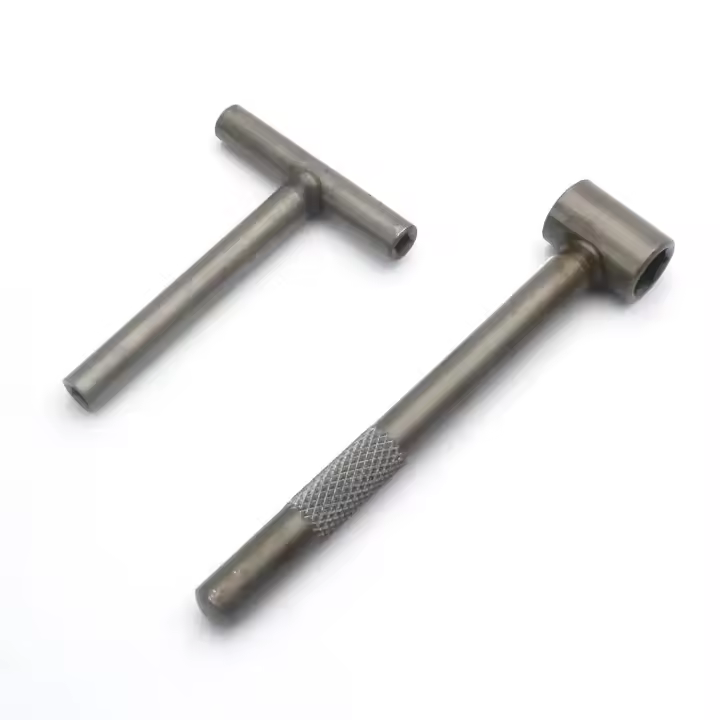 Herramienta De Ajuste De Levantadizo Para Motocicleta De Acero Hexagonal Para Gy6 50 150cc Herramienta De Remoción Plata - 1