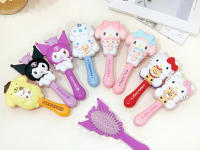 Cepillo De Masaje Portátil Sanrio Hello Kitty Kuromi Cinnamon Roll Dibujos Animados Kawaii Para Niñas Regalo Creativo - details 3