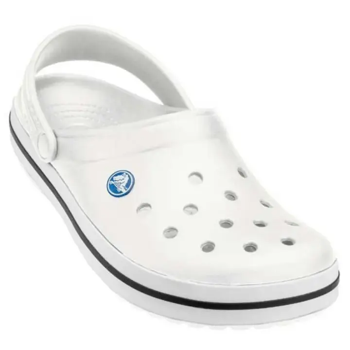 Crocs Zuecos Crocband Blanco Unisex Adulto - 1