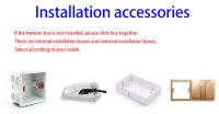 Delviz Enchufe De Tipo C 18W 4A Carga Rápida Inteligente Doble Enchufe Universal USB Salida De Poder Internacional 146mm*86mm Para Pared - details 8